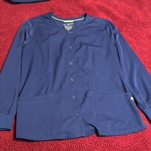 Healing Hands Navy Blue Women's Jacket